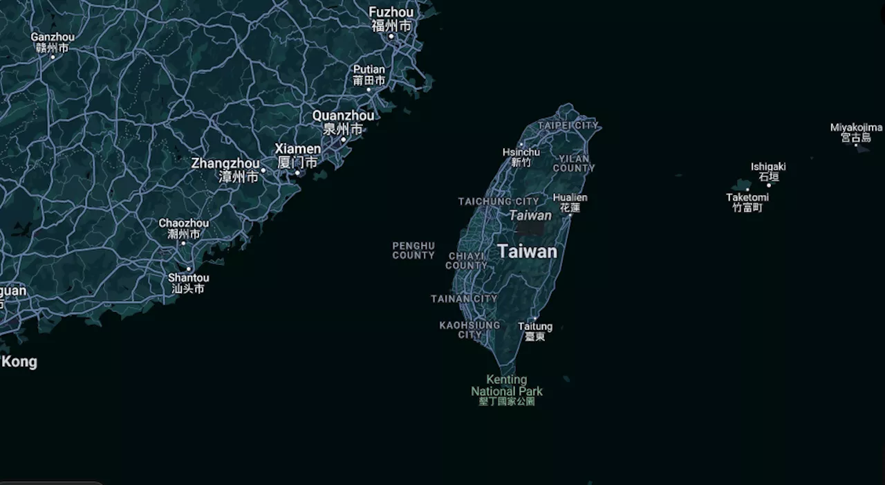 36 Chinese military planes detected around Taiwan