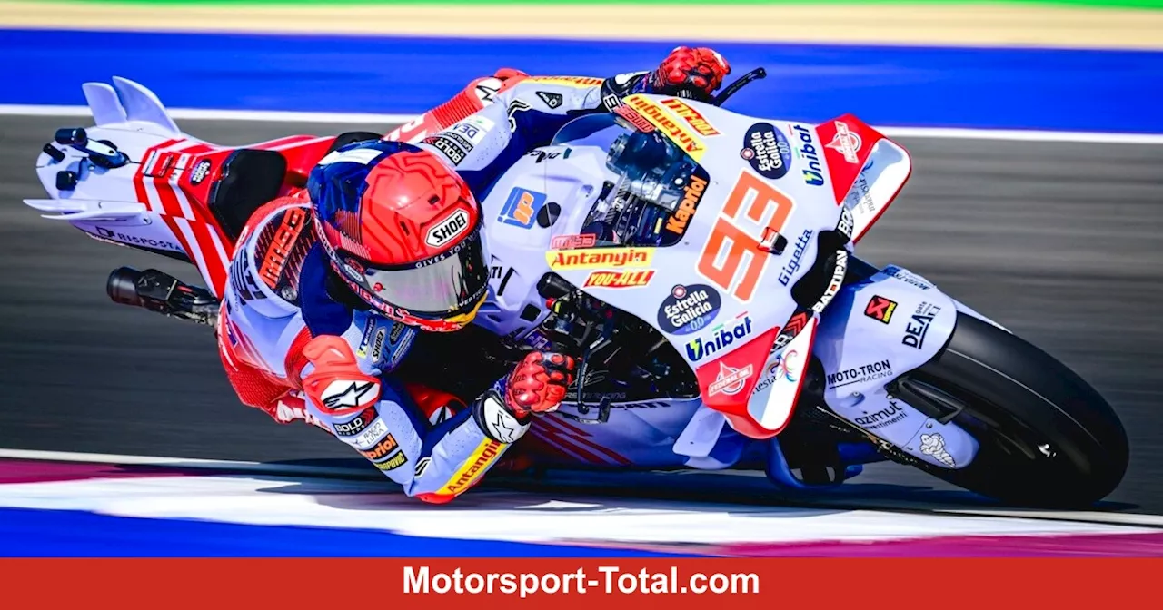 MotoGP FT1 Portimao: Marc Marquez auf schmutziger Strecke Schnellster