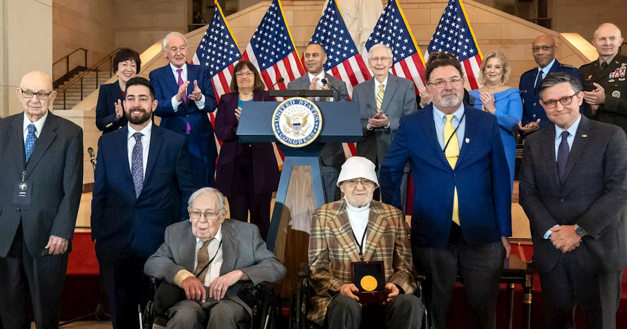 Ghost Army members who deceived Nazis with battlefield ruses in WWII given Congressional Gold Medal