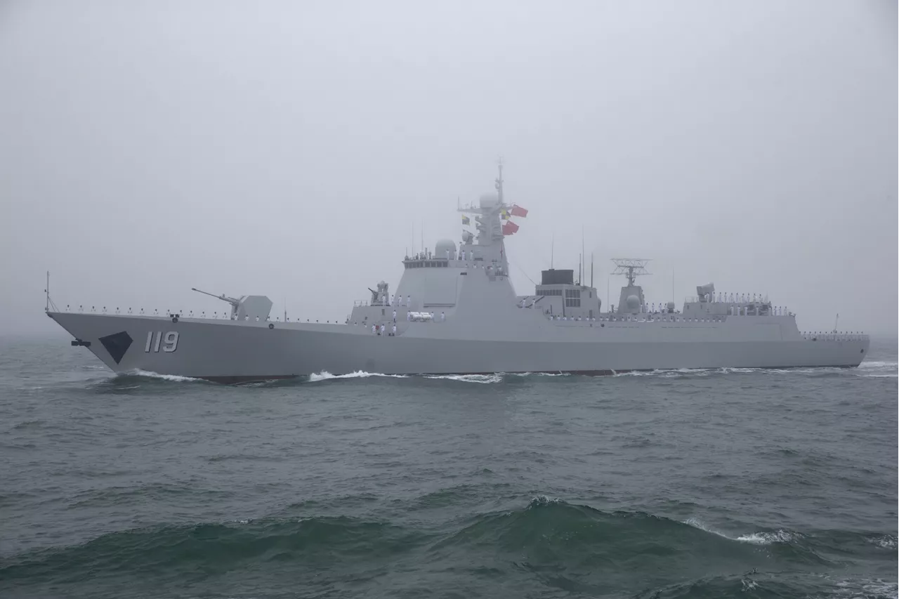 Chinese Navy Destroyer Spotted Off Neighbor's Shores