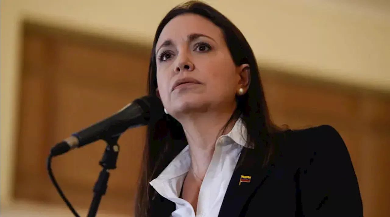 'Vamos a derrotar a Nicolás Maduro': María Corina Machado anuncia a su reemplazo para las elecciones en Venezuela