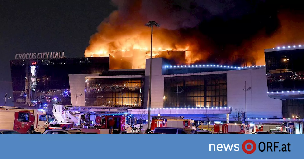 Nahe Moskau: Tote nach Schüssen in Konzerthalle