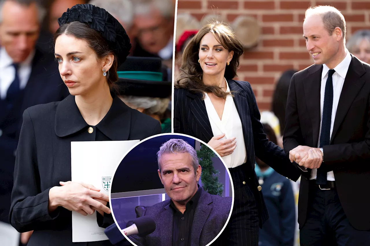 Andy Cohen fuels Prince William and Rose Hanbury affair rumors: He's his father's son