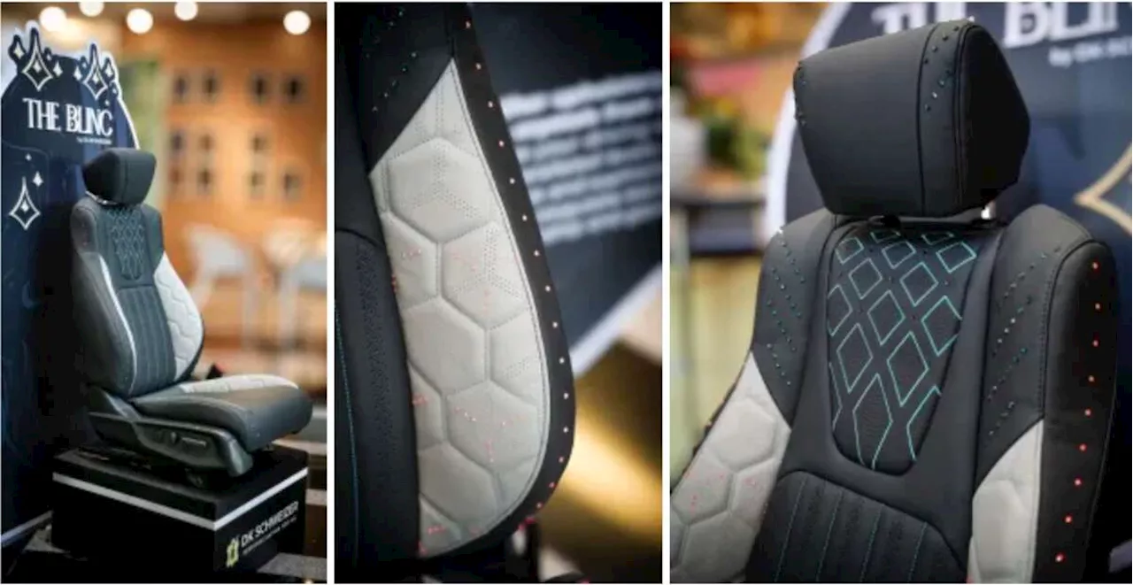 – give your car seats a touch of bling with Austrian crystals; water resist, UV