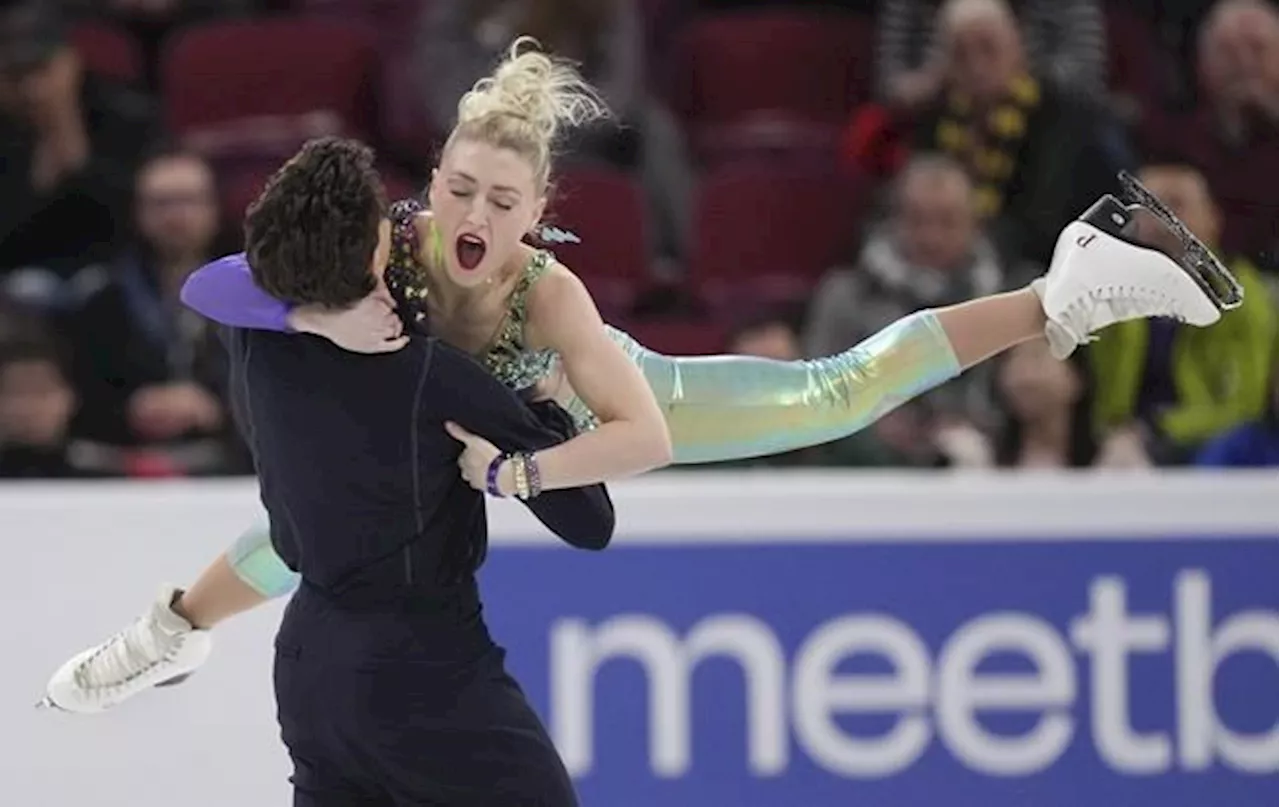 Canada's Gilles, Poirier in third after rhythm dance at figure skating worlds