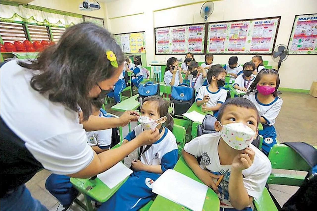 Kids advised to wear masks