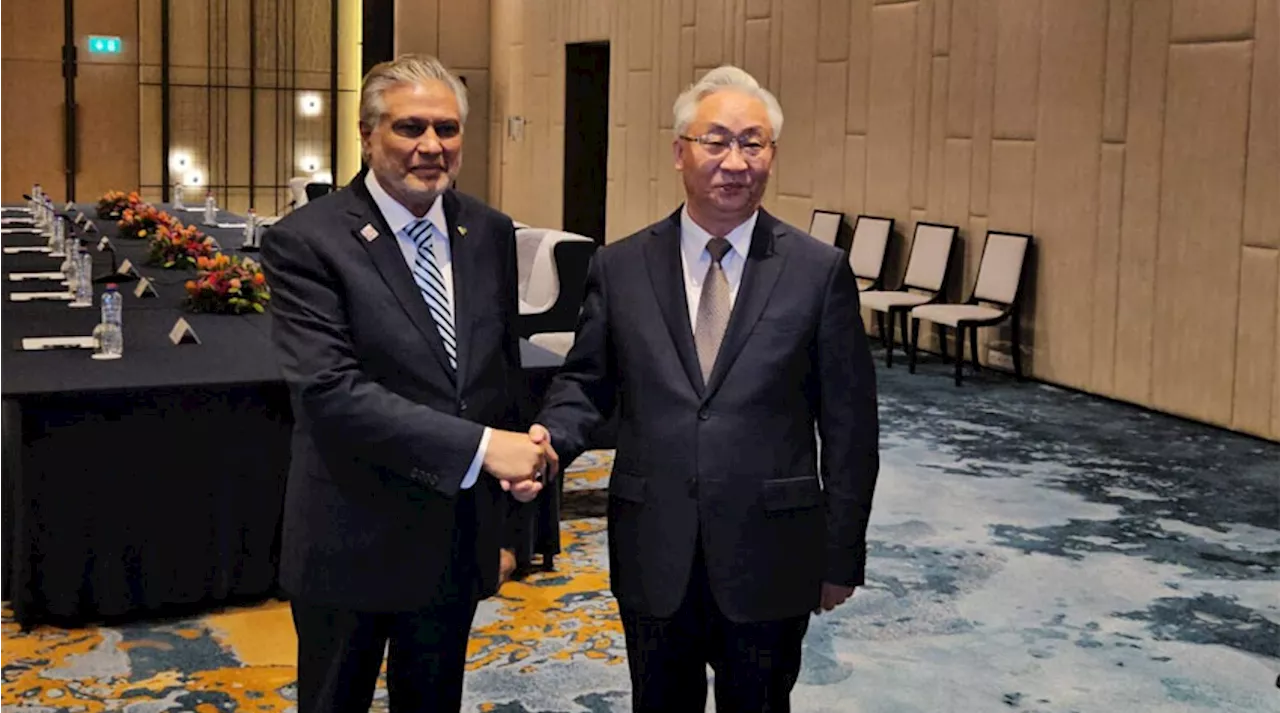 Foreign Minister Meeting With Chinese Vice Premier: Dar, Zhang Agree On Cooperation In Civil Nuclear Technology