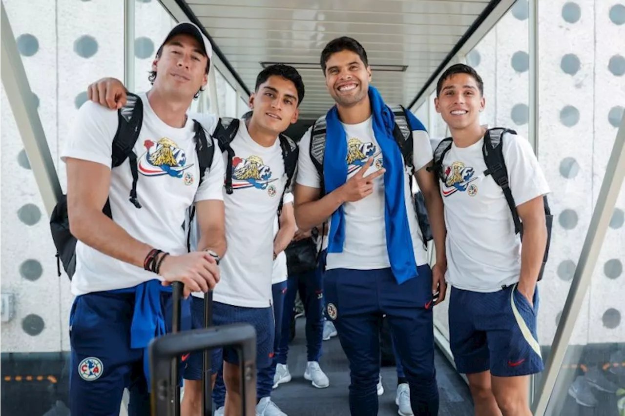 América está en Los Ángeles para Clásico Joven amistoso ante Cruz Azul