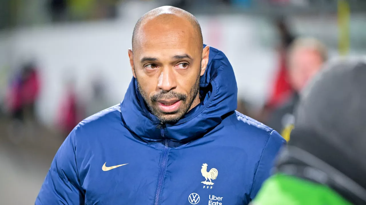 Équipe de France U23: 'La philosophie ne va pas changer', confie Thierry Henry