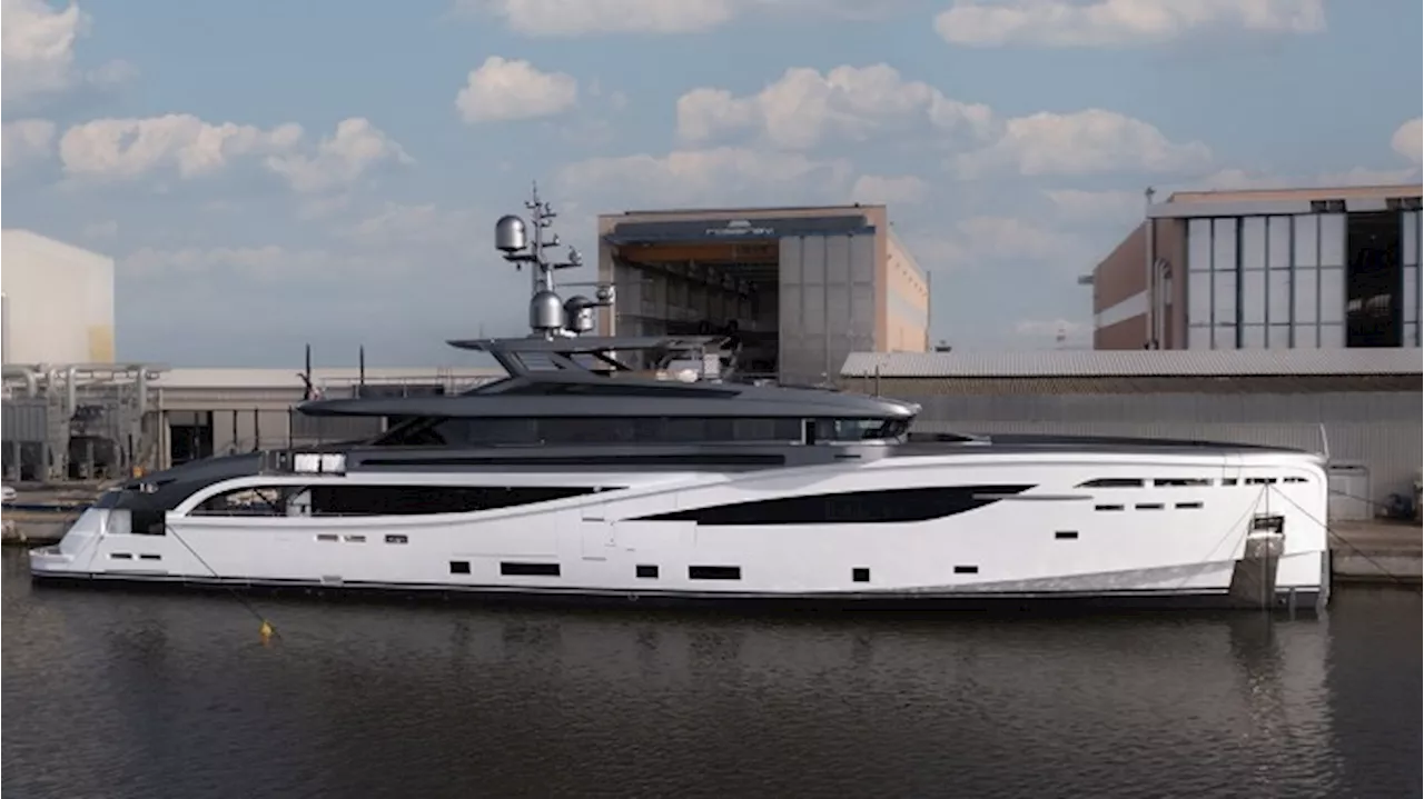 Rossinavi Just Launched a Custom, Full-Aluminum 164-Foot Superyacht