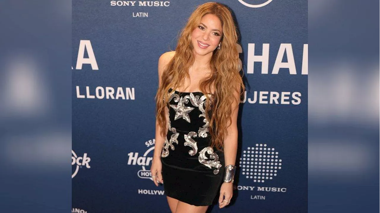 Im kurzen Mini-Kleid: Shakira stellt ihr neues Album in Florida vor