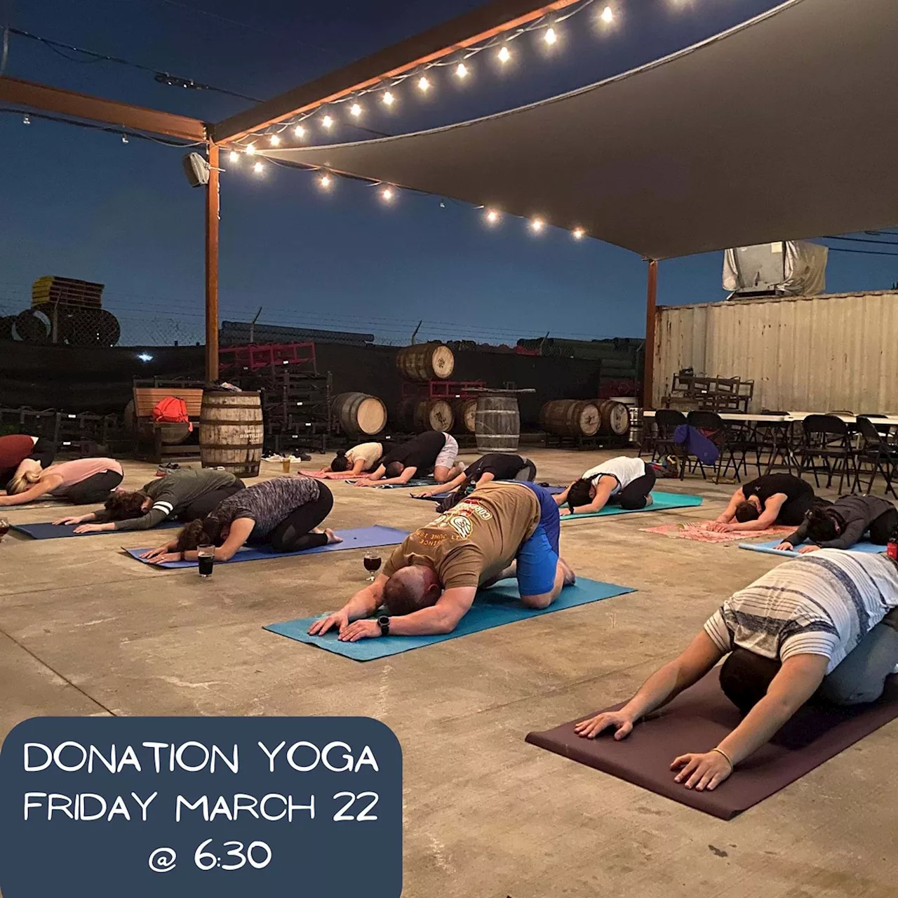 Donation Yoga at Ranger Creek