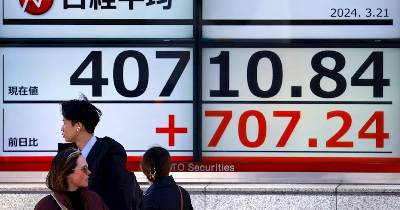 Asia shares on a roll as SNB kicks off rate cuts