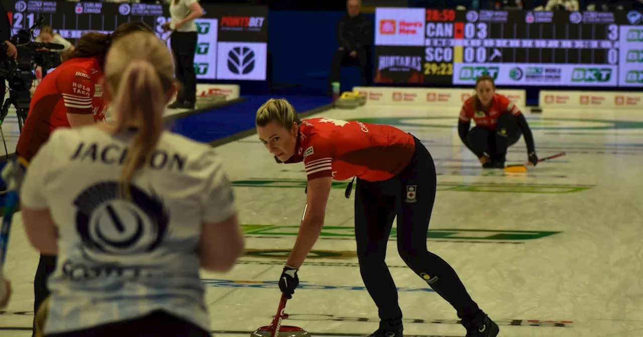 Homan, Canada earn semifinal berth with victory over Scotland at World Women’s Curling Championship