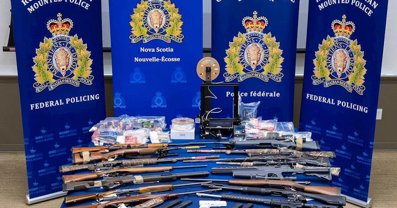 U.S. Homeland Security tip leads to arrests of two Nova Scotians, 17 firearms sezied: RCMP