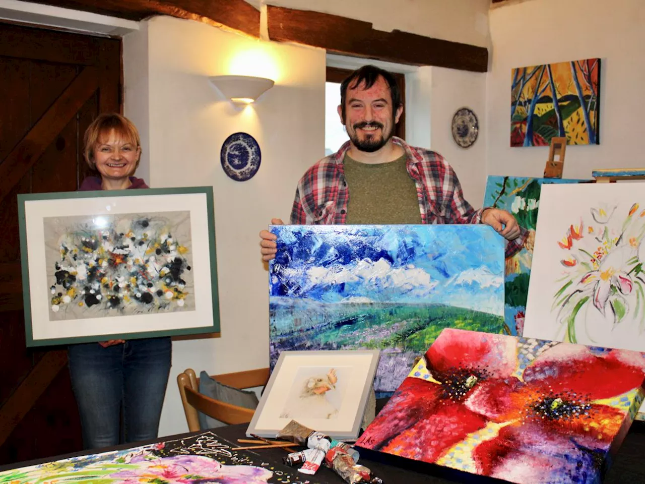 Artists prepare exhibition in aid of homeless charity