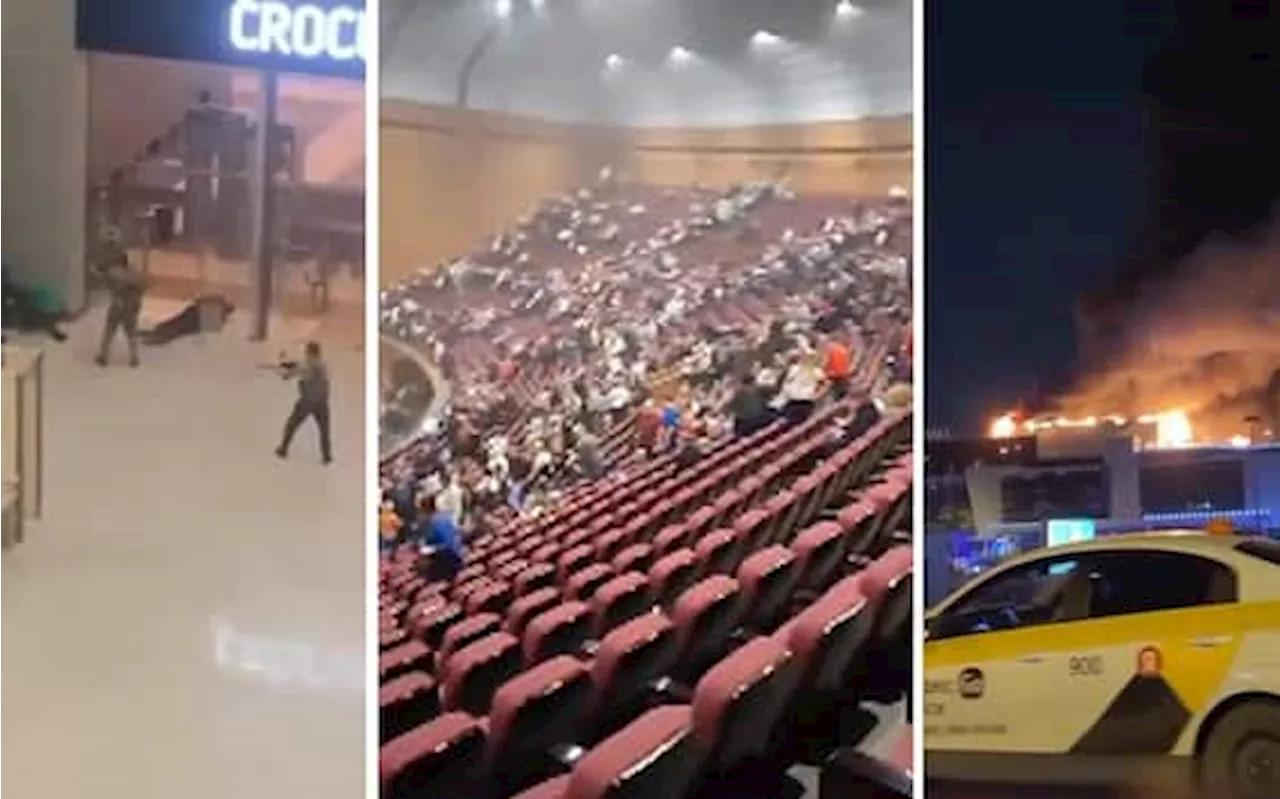 Attacco terroristico in sala concerto a Mosca, decine di morti. LIVE