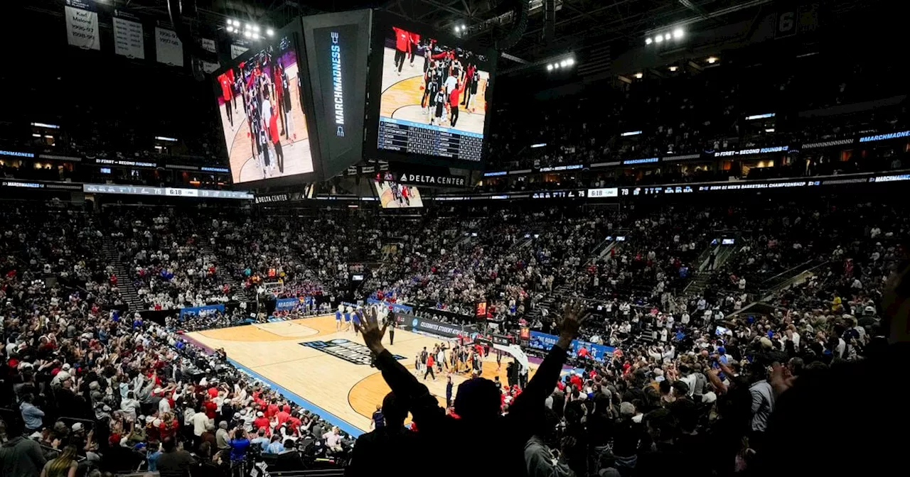 PHOTOS: Take a look at the first day of March Madness in Salt Lake City