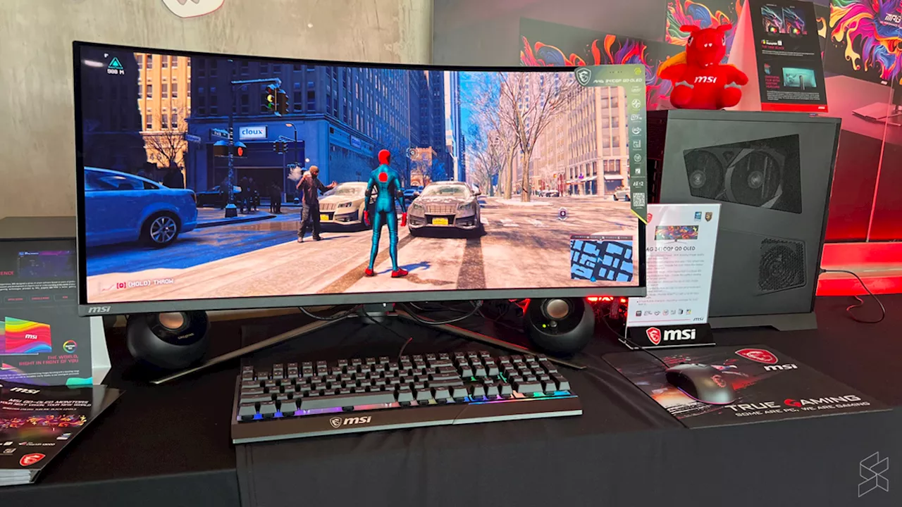 MSI launches new QD-OLED gaming monitors, up to 49' 32:9, starting at RM4,299