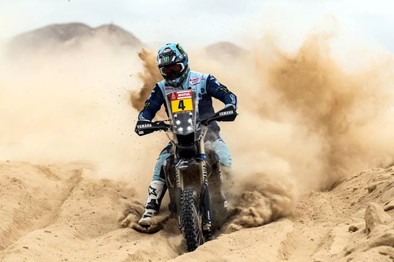 Rallye Dakar: Adrien Van Beveren bester Yamaha-Pilot