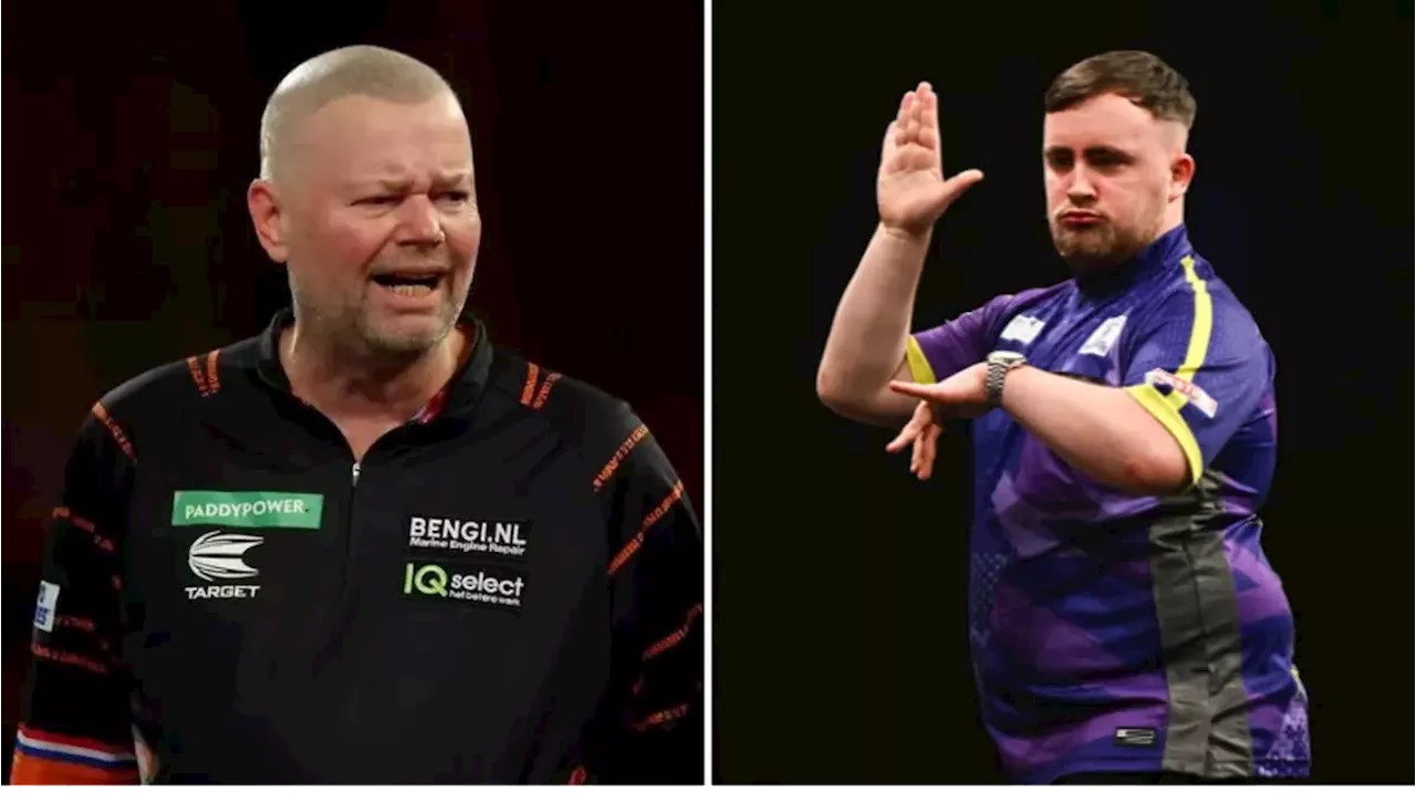 Luke Littler told to 'f*** off' by darts legend Raymond van Barneveld for awkward snub