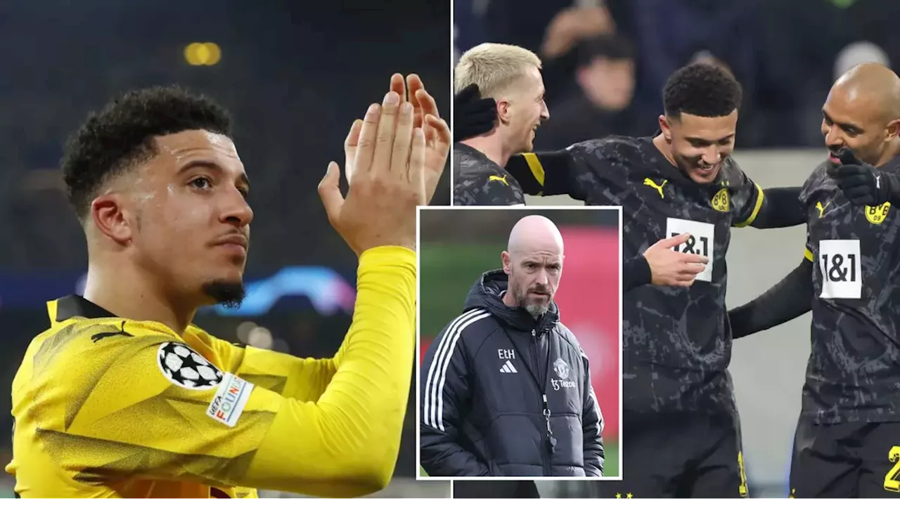 Man Utd 'interested' in swap deal involving Jadon Sancho and former Arsenal player