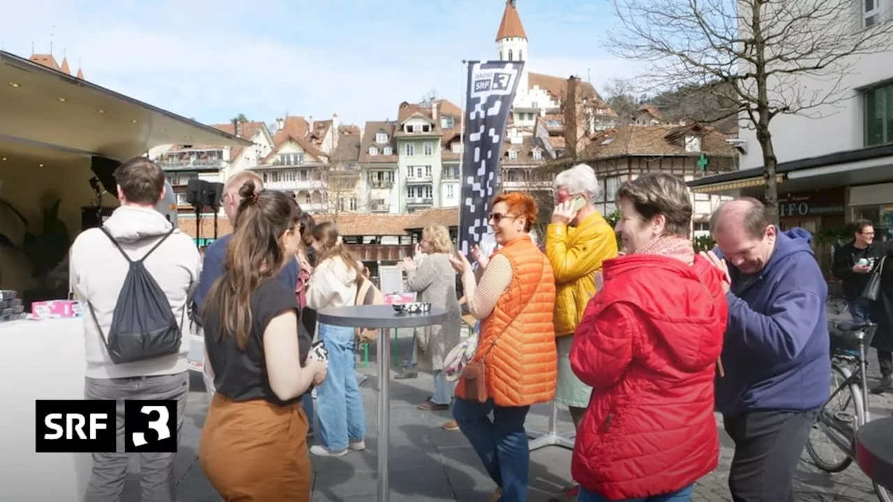 ABC SRF 3 Städte Challenge - Thun gewinnt die «ABC SRF 3 Städte Challenge»!