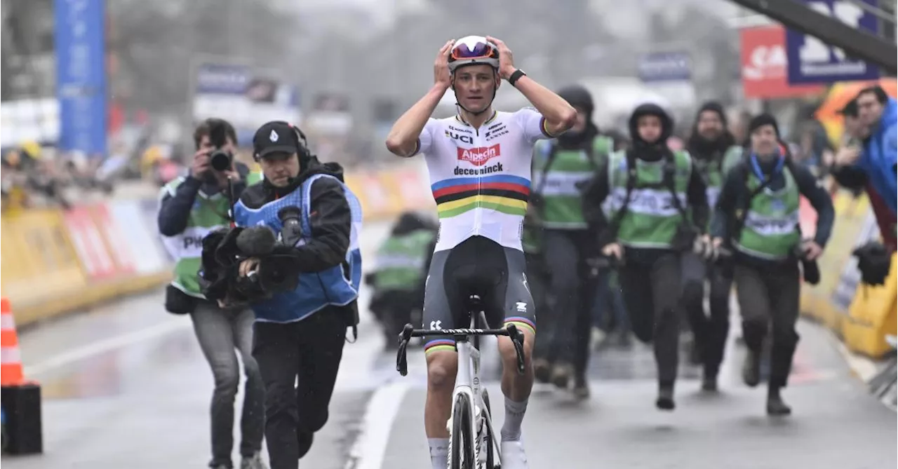 Mathieu van der Poel remporte le GP de l’E3, Wout van Aert, 3e, victime d’une chute au pire moment ! (vidéo)