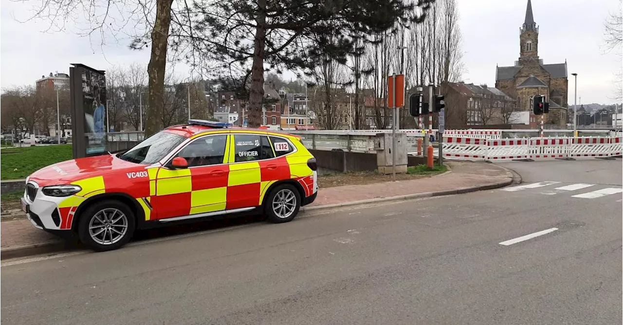 On a bouté le feu au pont Parotte, qui est fermé : gros embarras de circulation entre Verviers et Hodimont