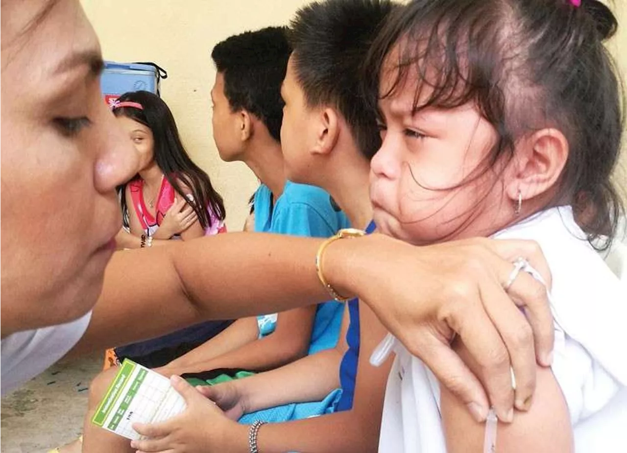 DOH to parents: Have children vaccinated vs pertussis, measles