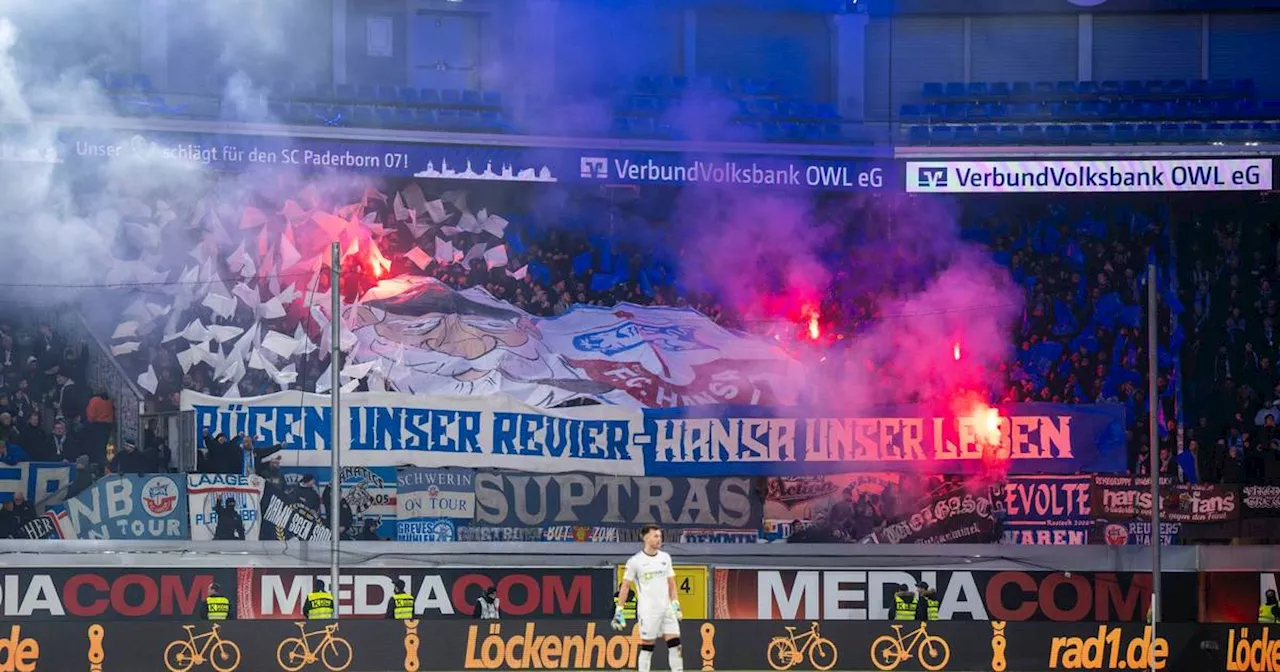 Fan-Vergehen: 238.000 Euro Geldstrafe für Hansa Rostock