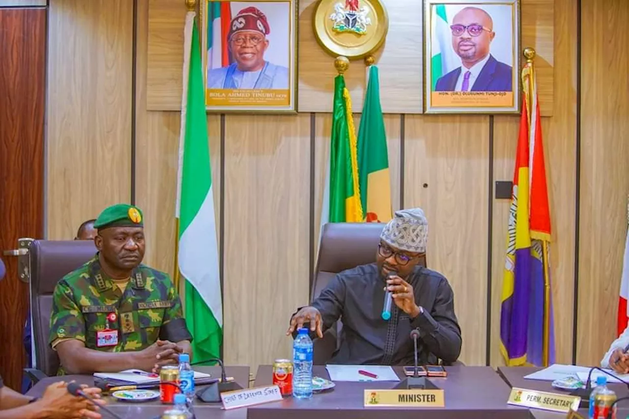 Tunji-Ojo meets defence chief, seeks synergy between military, paramilitary