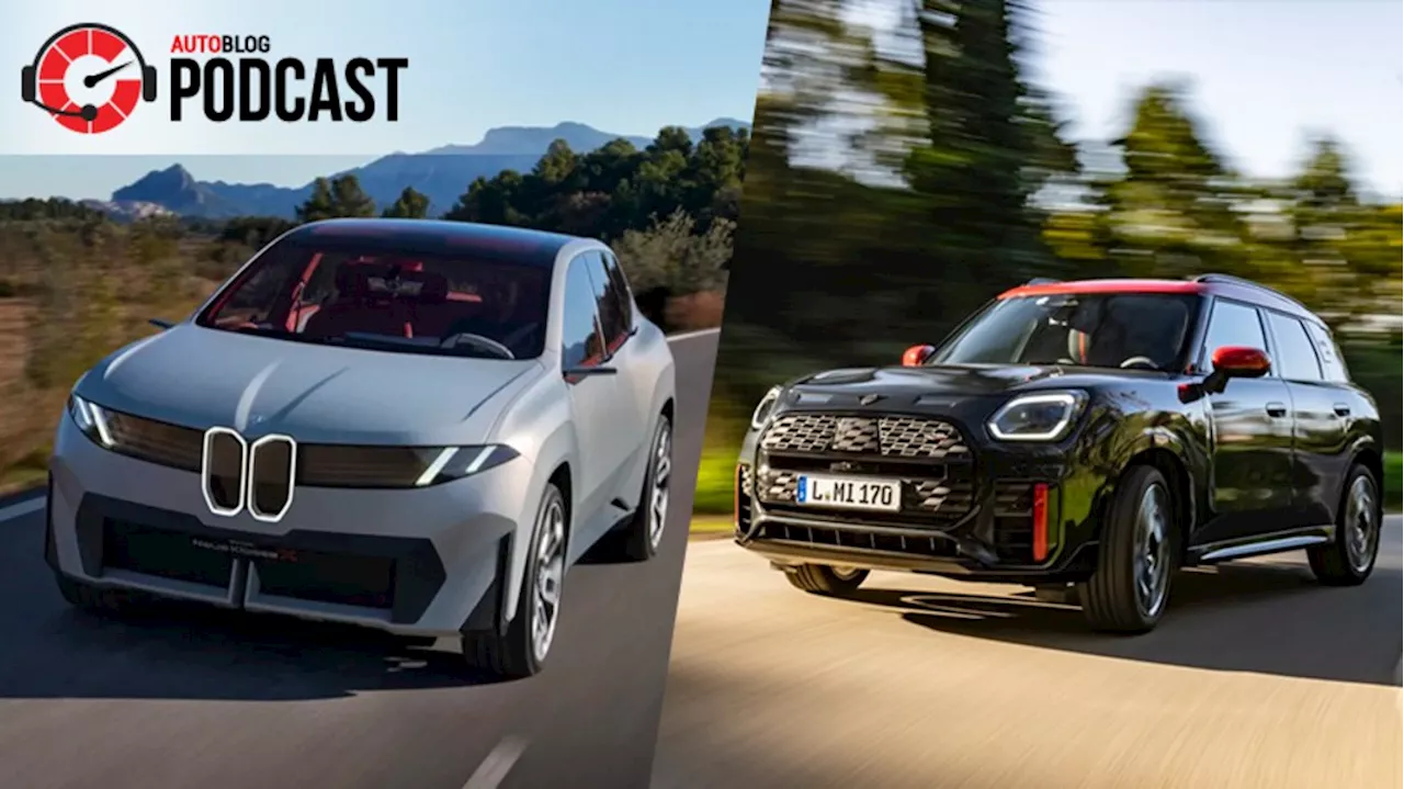 BMW Neue Klasse X revealed, 2025 Mini Countryman JCW and SE driven