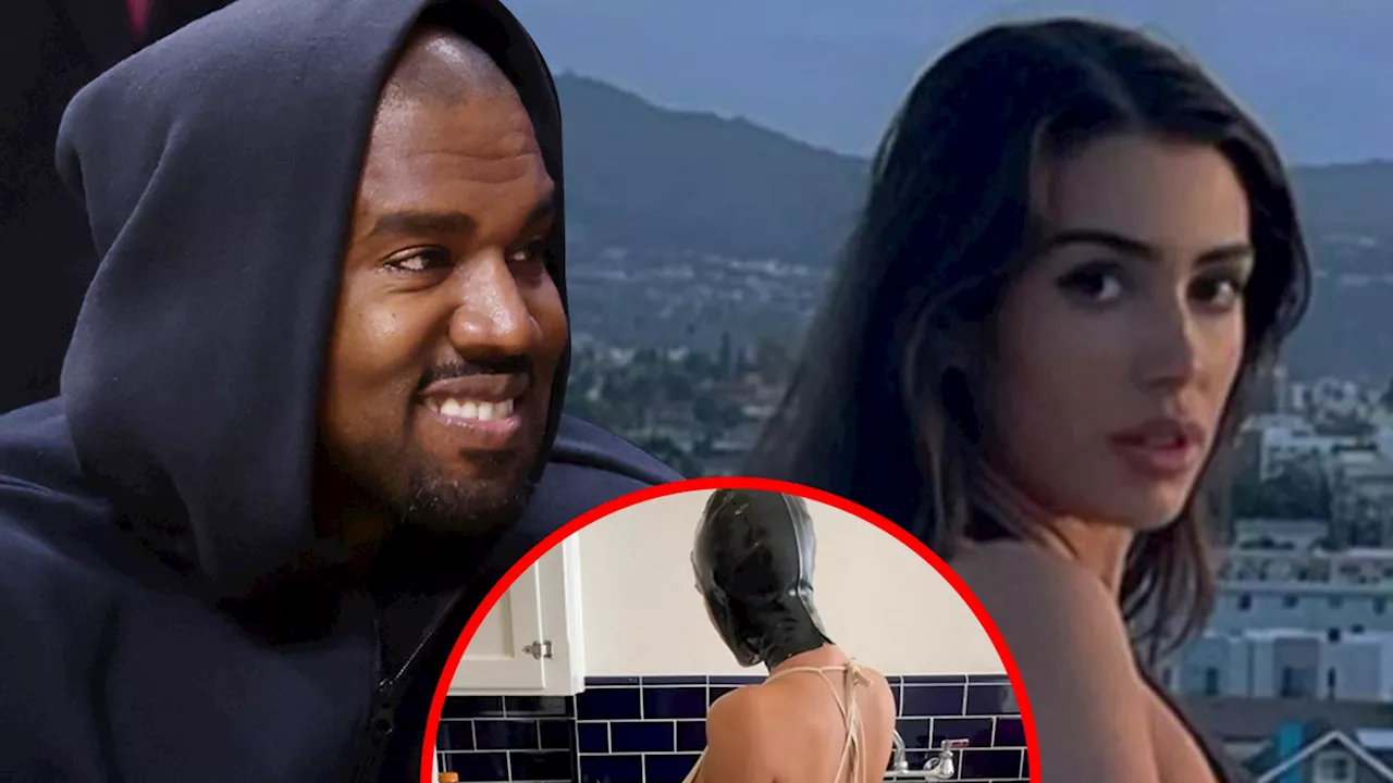 Kanye West Posts Nearly-Naked Pics of Wife Bianca Censori