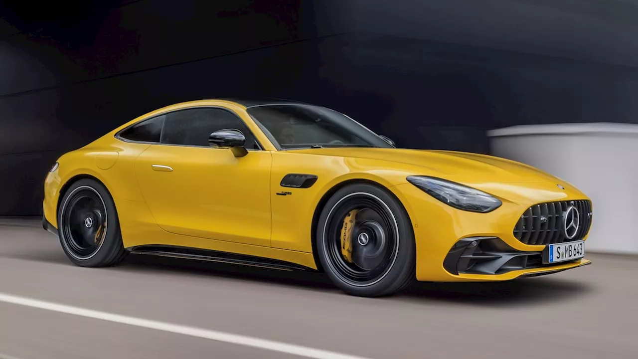 Wait, what? The Mercedes-AMG GT now comes with a turbo four-cylinder