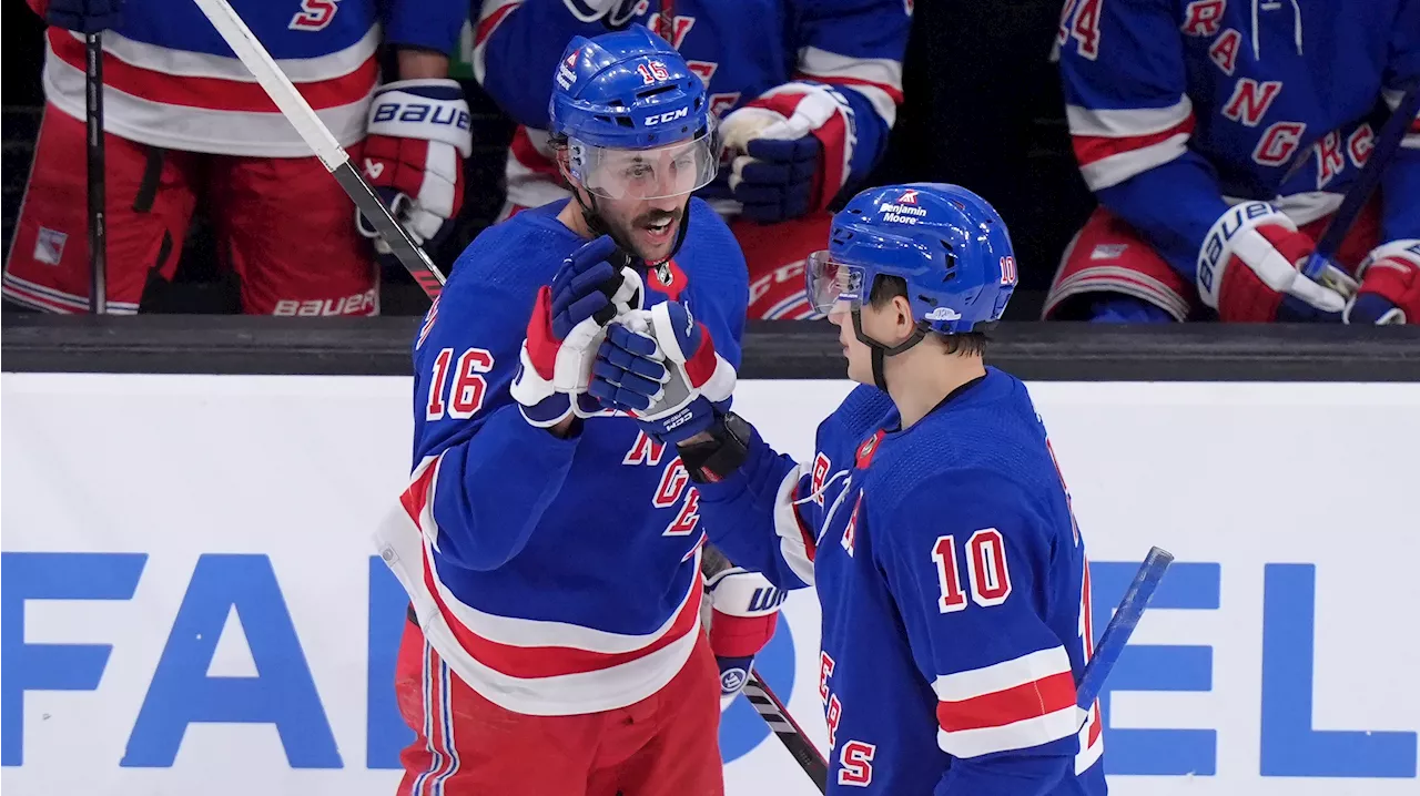 Panarin tallies hat trick to help Rangers beat NHL-best Bruins