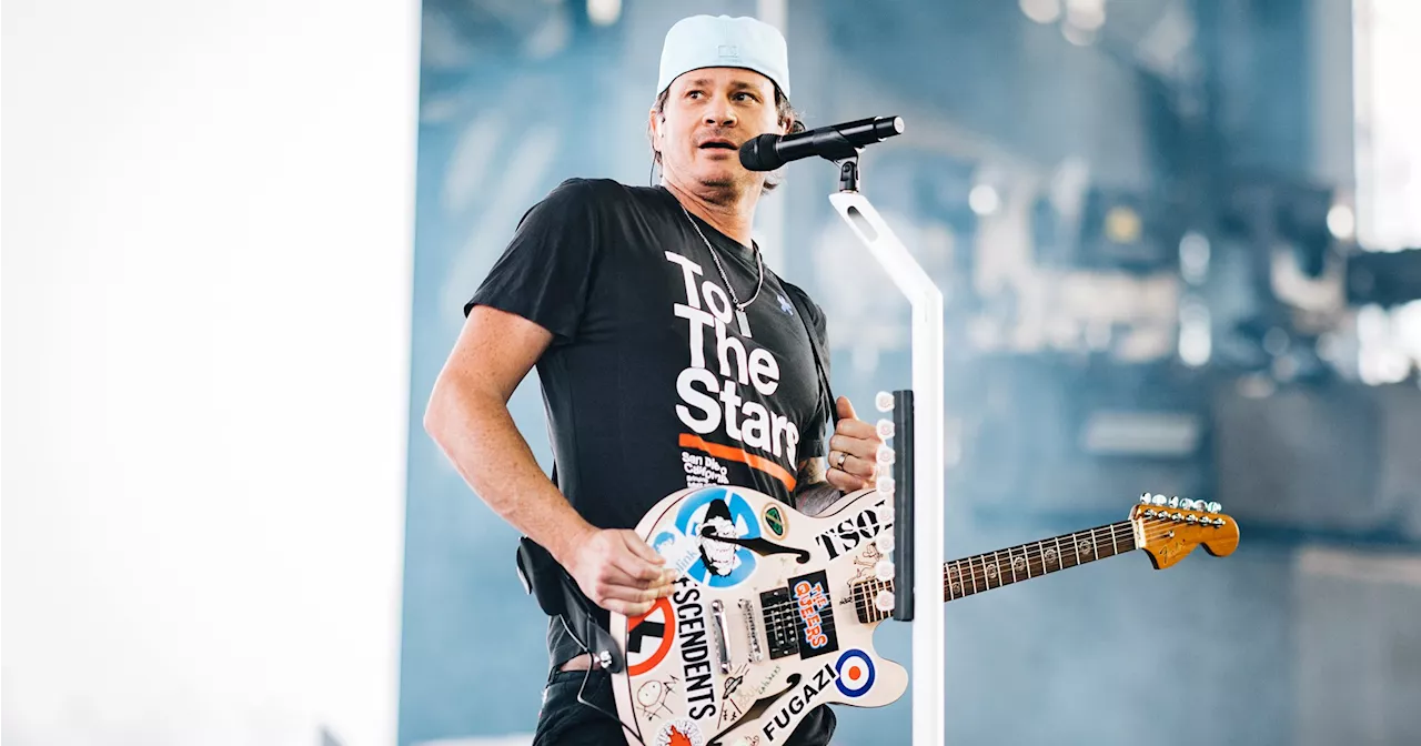 Blink-182's Tom DeLonge 'Vomited' Due to Heat Stroke During Concert