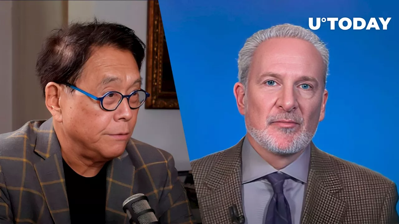 'Rich Dad Poor Dad' Author Robert Kiyosaki Takes Direct Swipe at Peter Schiff