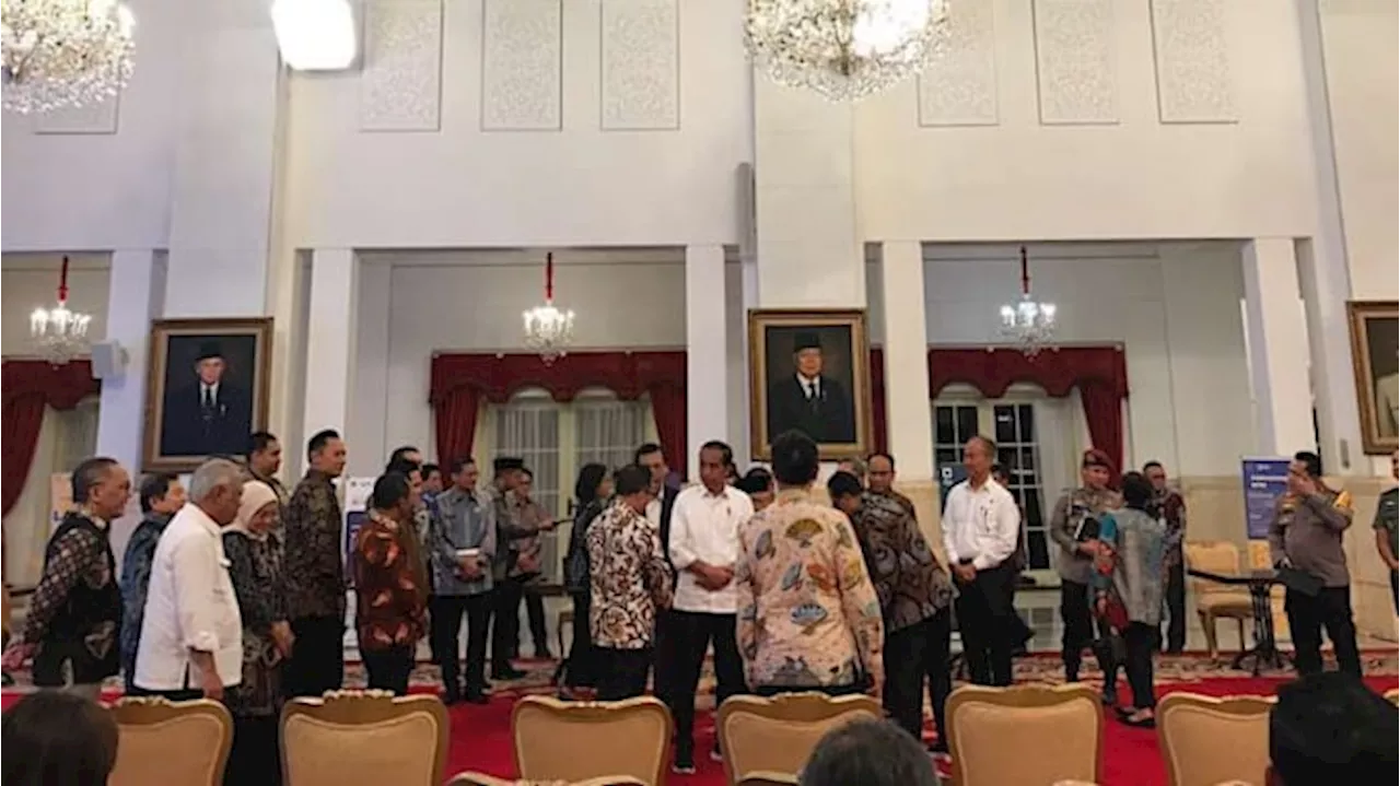 Candaan Bahlil ke Sandi yang Bikin Jokowi dan Menteri Tertawa Usai Lapor Pajak di Istana