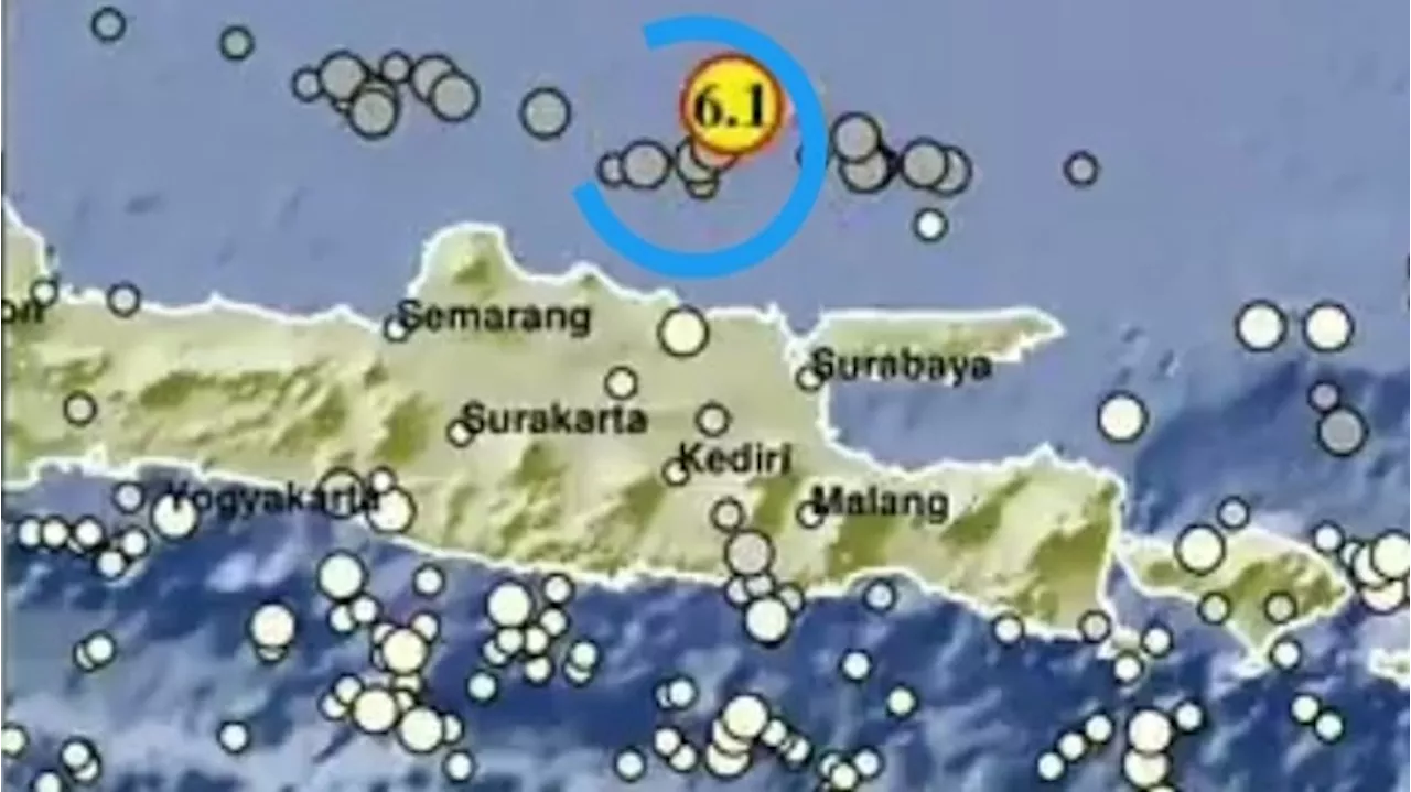 Gempa Tuban Bergetar Sampai Jateng dan Yogyakarta, BMKG Catat 7 Kali Gempa Susulan