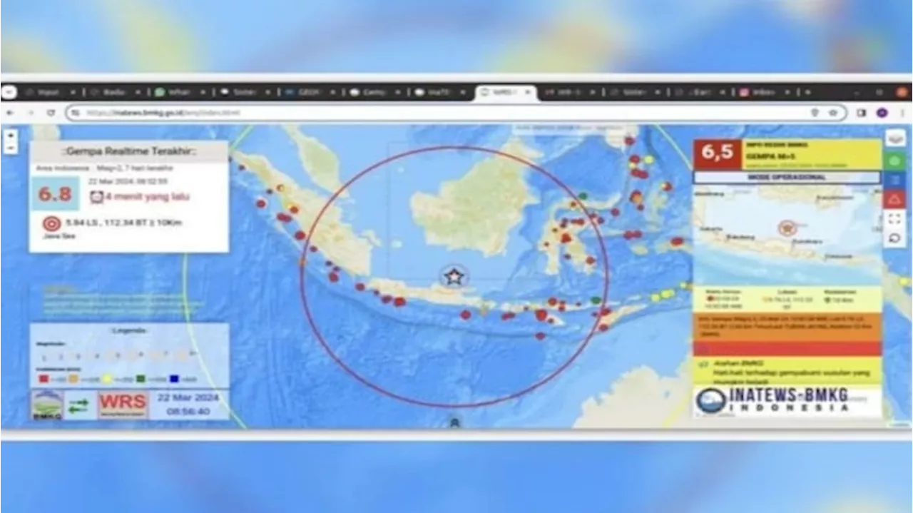 Penjelasan Pakar Geologi soal Gempa Tuban yang Guncang Jawa Timur