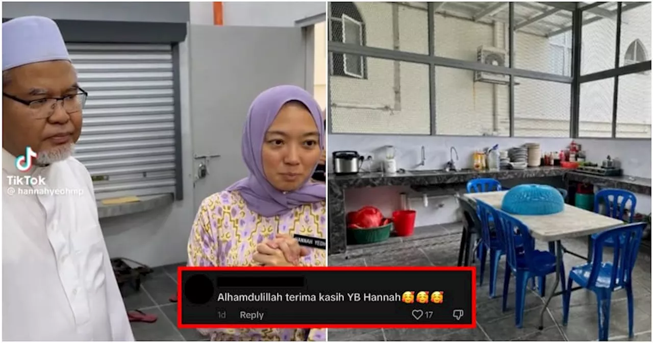 Locals Praise Hannah Yeoh for Contributing RM50,000 to the Upkeep of a Mosque During Ramadan