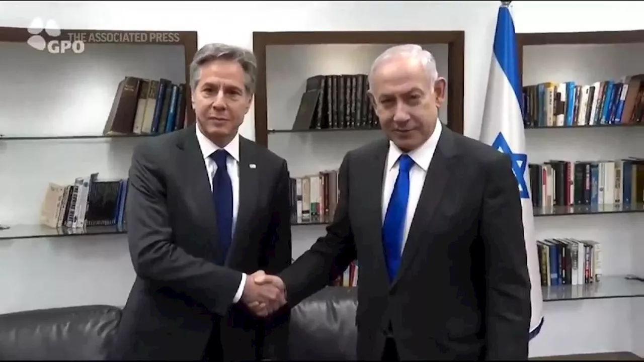 US Secretary of State Blinken meets Israel's Netanyahu in Tel Aviv