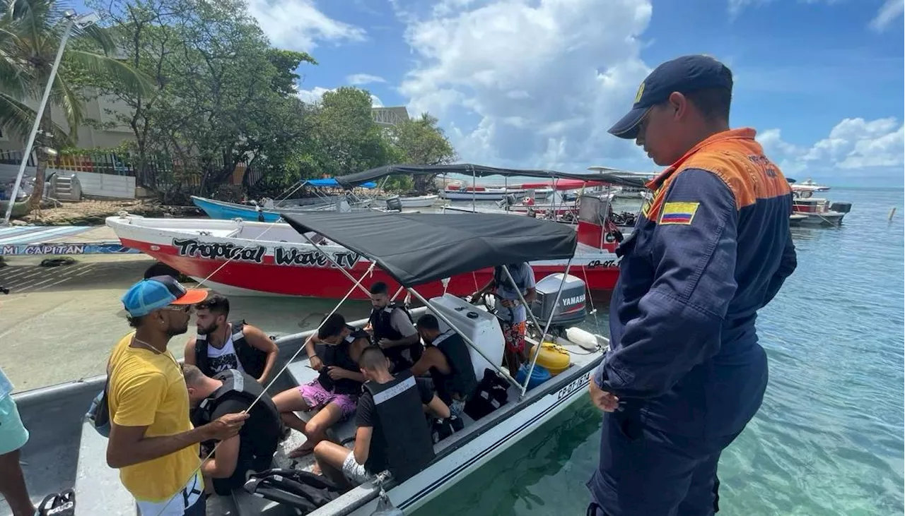 Dimar refuerza inspecciones a embarcaciones en la Isla de San Andrés