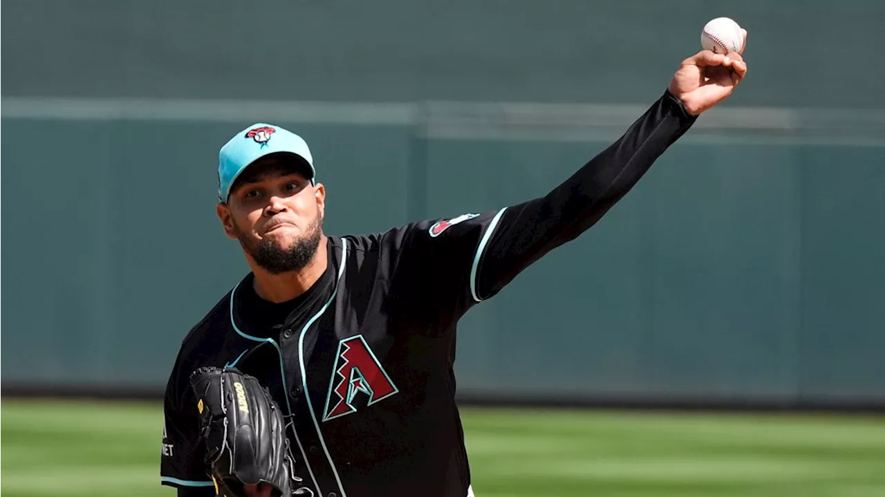 Diamondbacks pitcher Eduardo Rodríguez has lat strain