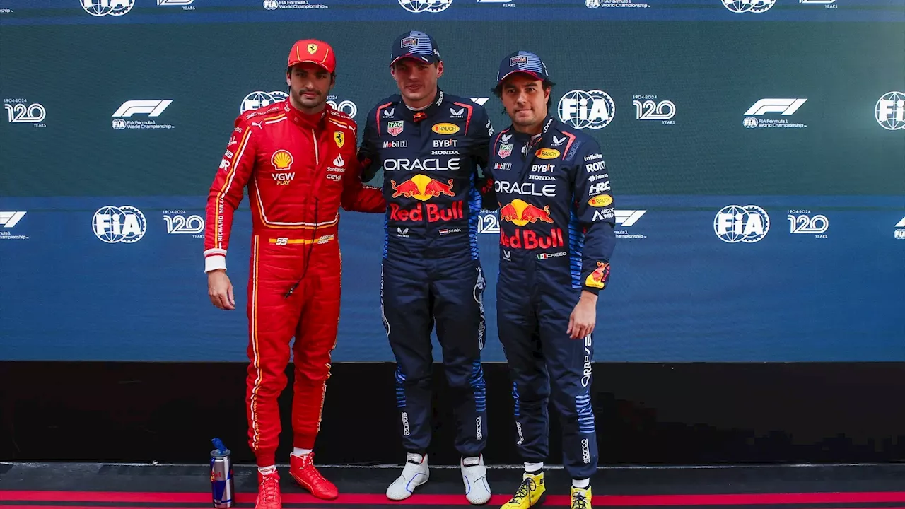 Clasificación F1: Sainz brilla en el GP de Australia y saldrá segundo después de Verstappen