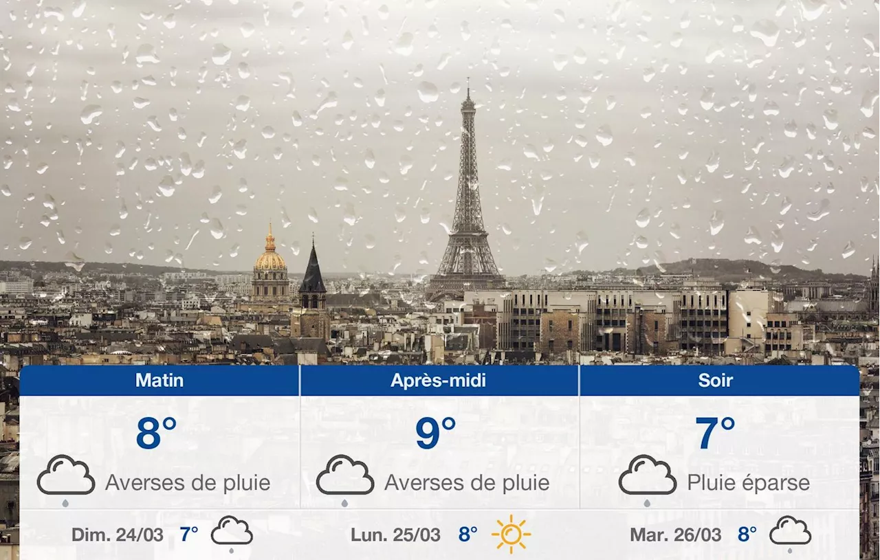 Météo Paris: prévisions du samedi 23 mars 2024