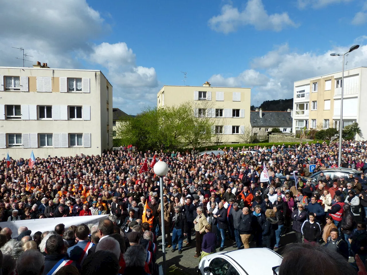 Forte mobilisation pour l’hôpital de Redon : 4 000 manifestants selon les organisateurs