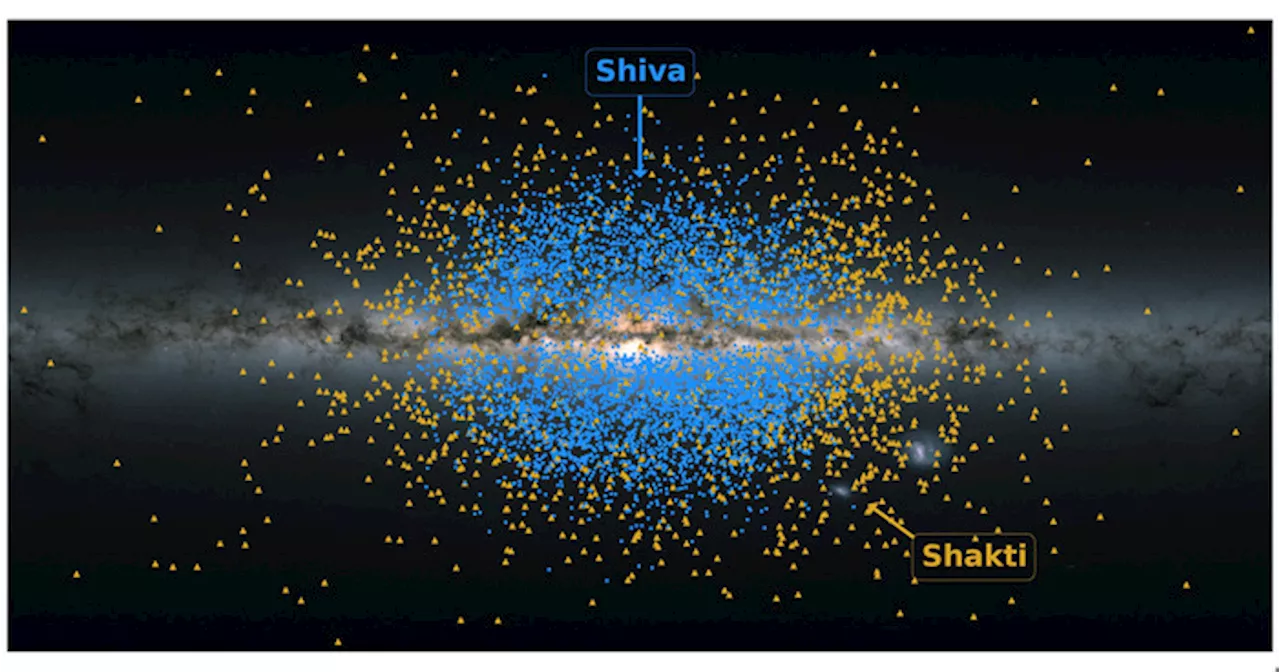 Dipanati due antichi fili di stelle nel tessuto della Via Lattea VIDEO