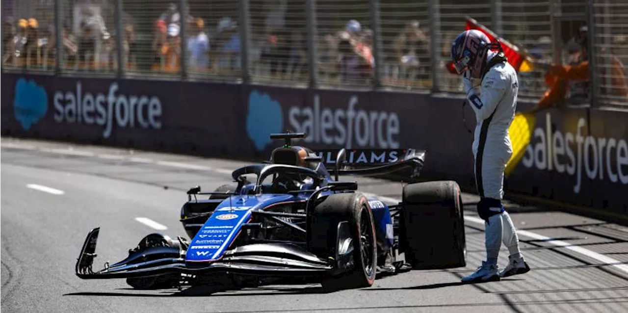 Alex Albon Crash Forces Logan Sargeant to Miss F1 Australian Grand Prix